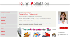 Desktop Screenshot of kuehn-kollektion.de